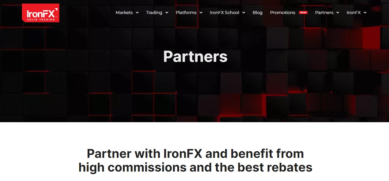 IronFX affiliate program